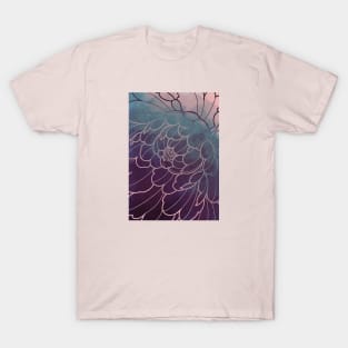 dark peony flower T-Shirt